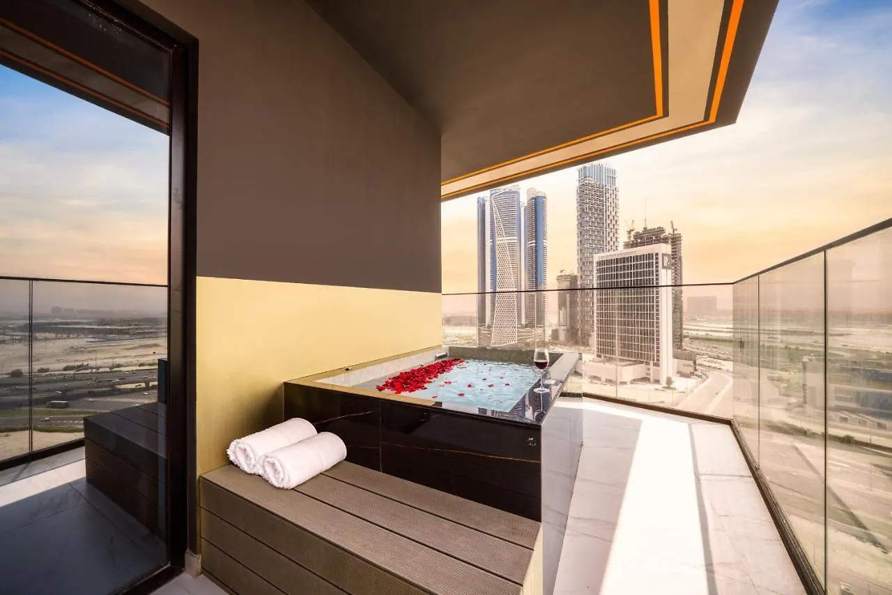 Apartment Alh Vacay - With Private Jacuzzi 2 Bedrooms In Binghatti Canal Dubai